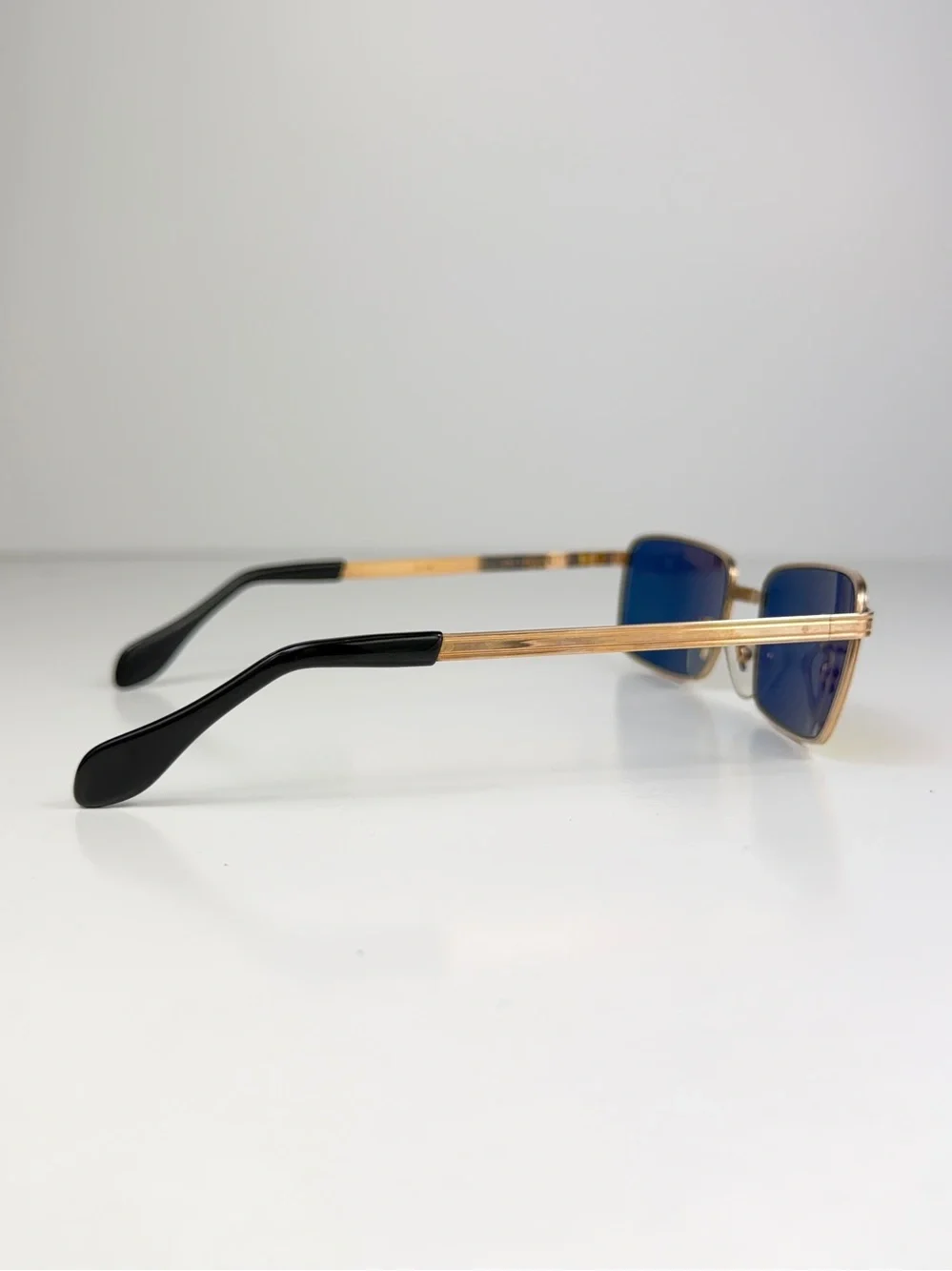 Deadstock Vintage Frames Co Venus Vita Gold Filled Rectangle Watermelon Lens Set